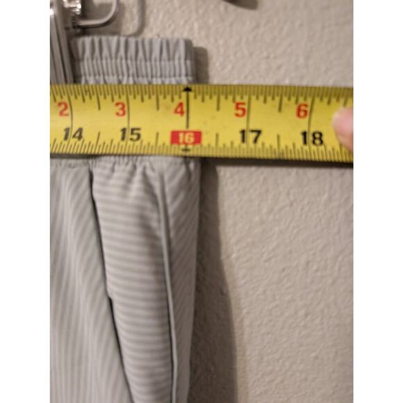 Athleta Womens Brooklyn Textured Jogger Size 12 Striped Pull On Pockets - Picture 5 of 11